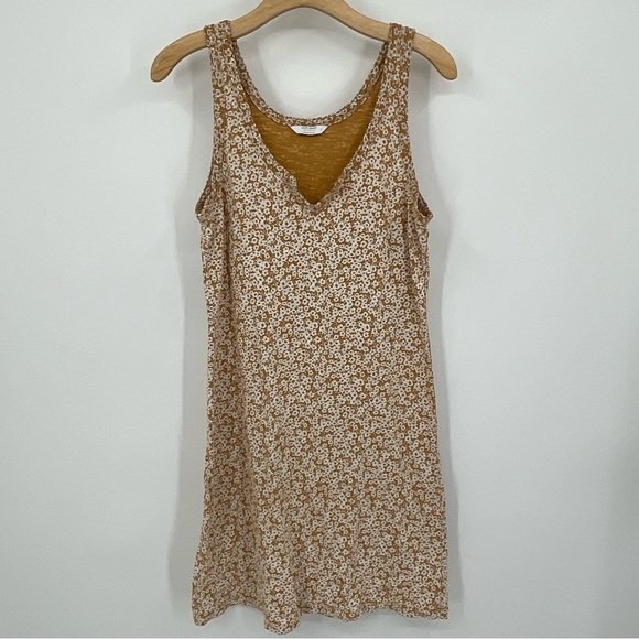 Lucky Brand Scallop Notch MIDI Dress Size Medium I 12 - Picture 3 of 11